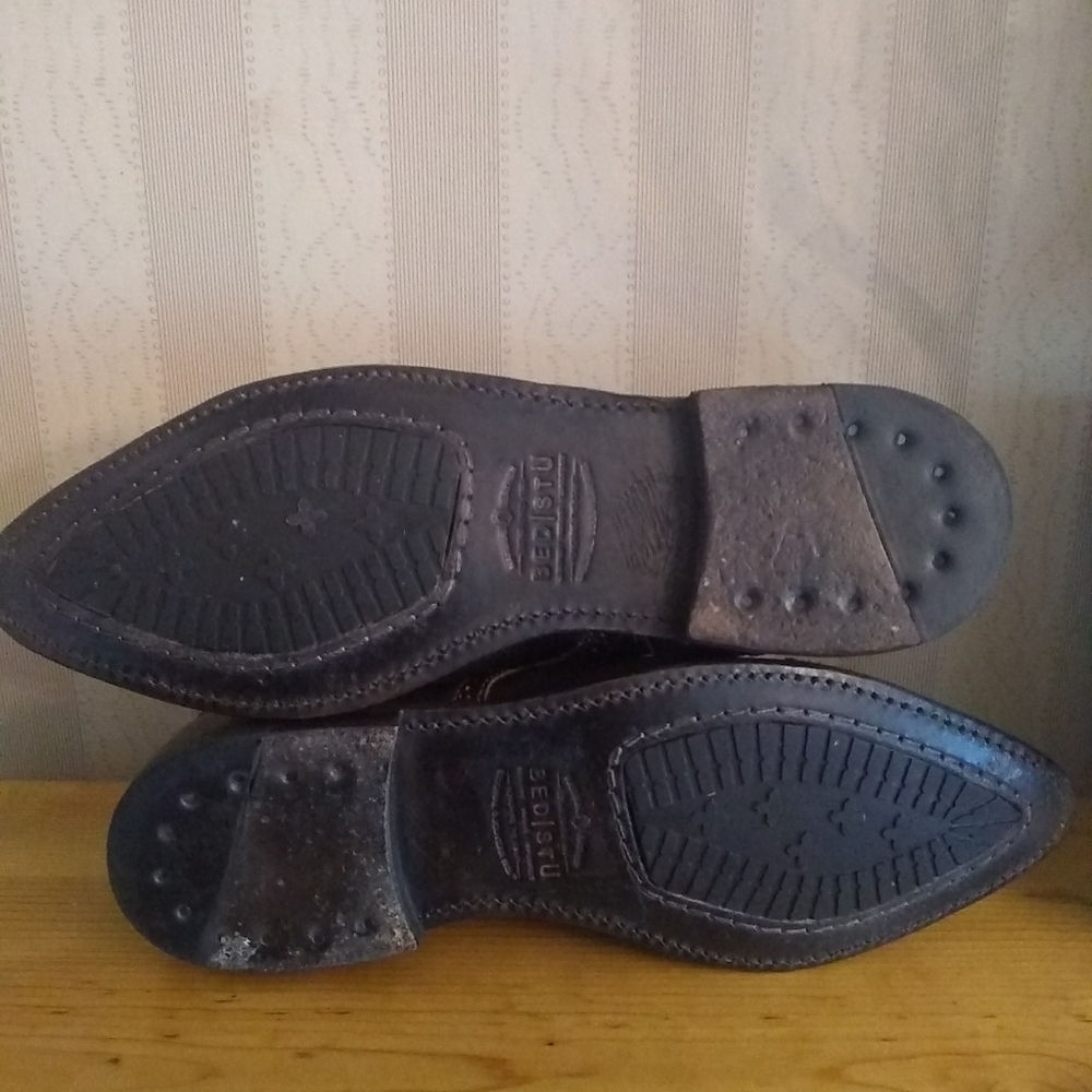 Bed Stu Dark Leather Ankle Booties - Picture 15 of 16